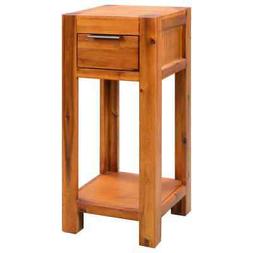 259976 Tavolino da Salotto in Legno Massello di Acacia 30x30