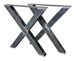 Gambe A Forma Di X - Metal Table Steel Legs  - Pieds De Tabl