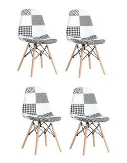 Cucina  Stile Nordico Design Patchwork Bianco