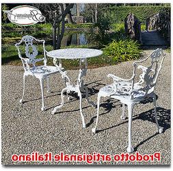 E Sedie In Alluminio Bianco E Grigio Ghisa