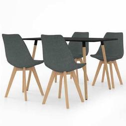 ax set tavolo sedie 5pz 4posti schienale