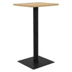 Bistrot Rovere Legno Acciaio Ristorante 50x50x107cm 0k 32192