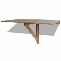 Pieghevole Parete Quercia Tavoli 100x60x56cm Casa News 24305