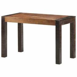 Pranzo Legno Tropicale Industriale Grezzo 120x60x76cm 289653