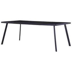 ax tavolino tavolo pranzo nero vetro temperato