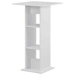 Pranzo Bar Bianco Cucina Pub Elegante 2ripiani 60x60x110cm C