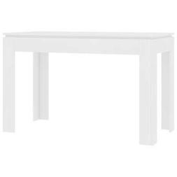 Pranzo Bianco Truciolato Cucina Resistente Casa 120x60x76cm 