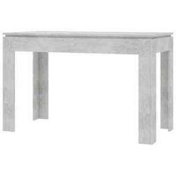 Pranzo Grigio Cemento Truciolato Cucina Tavoli 120x60x76cm C