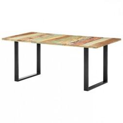Pranzo Legno Massello Recupero Cucina 180x90x76cm Retr&ograve; 285