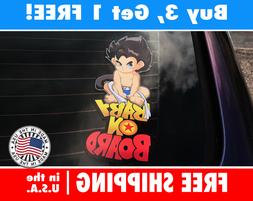 Bambino Vegeta Su Tavola Paraurti Adesivo Dragon Ball Z Deca