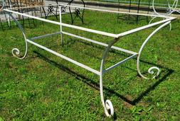 Cm 100x200 Da Esterno Giardino In Vero Ferro Battuto A Mano