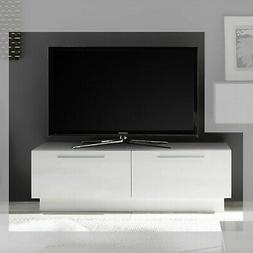 Base TV con cassetto Limity bianco lucido parete attrezzata 