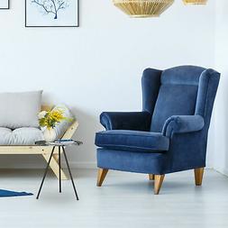 Relaxdays - bijzettafel marmer look - rond - tafeltje voor b