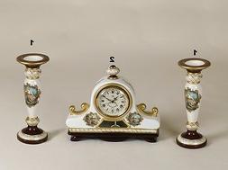 Via Veneto Ceramica Avorio Noce E Foglia Oro