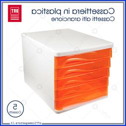 Scrivania Per Ufficio In Plastica 3 4 5 Cassetti