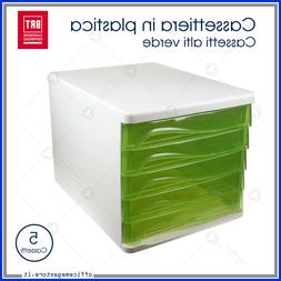 Scrivania Per Ufficio In Plastica 3 4 5 Cassetti