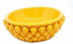 CIOTOLA CENTRO TAVOLA CERAMICA DI CALTAGIRONE REALIZZATA A M