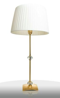 E Comodino Stile Classico Struttura Oro Satinato