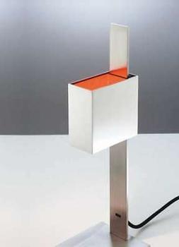 Viabizzuno Alluminio Lucido/rosso