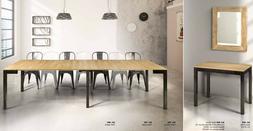 CONSOLLE DI VARI COLORI DA 90X50 cm CON 5 ALLUNGHE DA 50 CM,