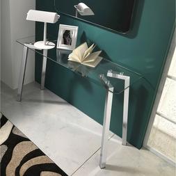 Consolle in vetro Kirk per ingresso soggiorno ufficio o stud