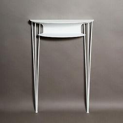 Arti e Mestieri Consolle moderna in metallo piccola Nudo Bia