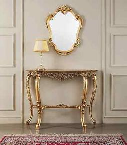 Ingresso Sala Salotto Legno Oro