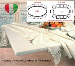 Mollettone Salva Tavolo Ovale 100%cotone Garzato Con Elastic