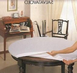 Mollettone Salvatavolo Sottotovaglia Ovale 135x160 Copri Tav