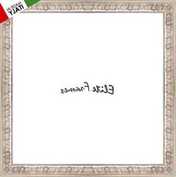 CORNICE LEGNO O PORTAFOTO PASTELLATA CM 2,5 ARGENTO CLASSICO