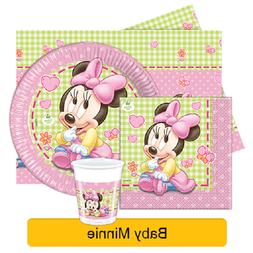 Disney Bambino Minnie Mouse Gamma Festa Compleanno - Tavola 