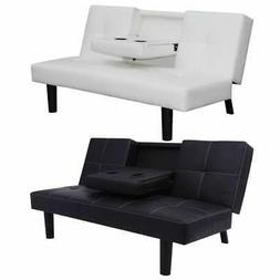 A Scomparsa Sofa Moderno In Ecopelle Nero/bianco