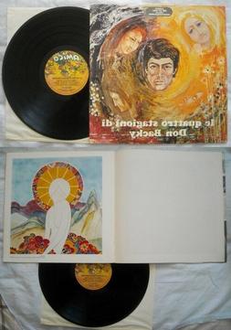 DON BACKY - LE QUATTRO STAGIONI - ANNO 1969 + TAVOLE - 1&deg; S