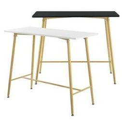 Da Bar Sgabello Rotante Tavolino Teca Angolare 110x50x90cm