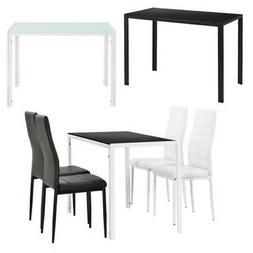 Da Pranzo 105x60cm Con 4er Set Sedie Sala Tabella Gruppo
