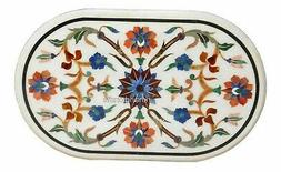 Top Inserto Caff&egrave; Tavolo Con Multi Colore Sassi