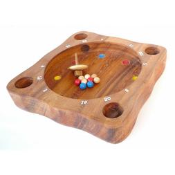 Roulette Tirolese In Legno Artigianale