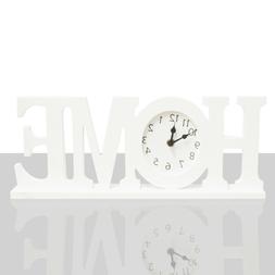 Home Avec Image Et Montre Shabby Vintage D&eacute;coration Horloge