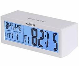 HOUSON Sveglia digitale a LED, orologio da tavolo, sveglia d