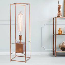 Lampada Soggiorno Ottone Gabbia Steh Altezza 71,5 Cm