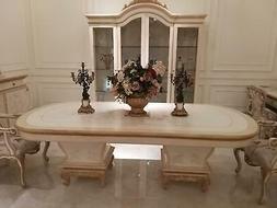 Da Pranzo Legno Barocco Rococo Sala Stile Antico 250cm