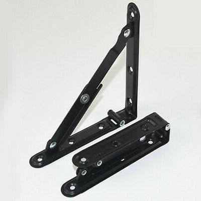 2 pz pieghevole mensola staffe triangolo cerniera