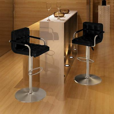 2 x sgabello da bar nero con