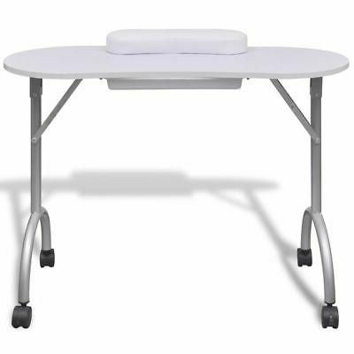 2020 tavolo pieghevole per manicure con rotelle