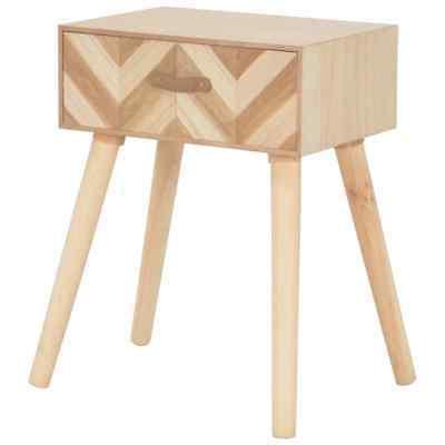 255771 comodino con cassetto 44x30x58 cm in