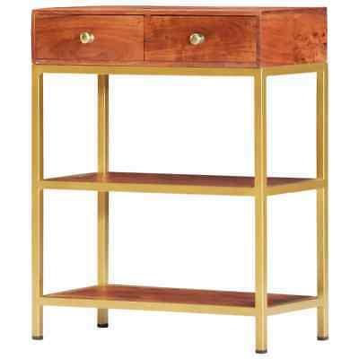 257860 tavolo consolle 60x30x75 cm in legno