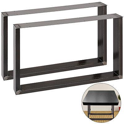 2x steel table base leg stand foot