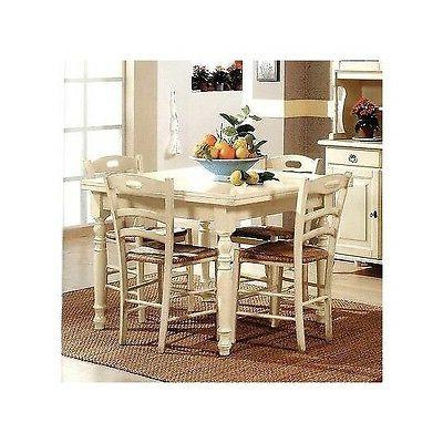 4 pezzi sedia sedie legno country seduta