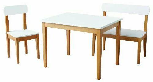 50810 set sedia panca e tavolo per