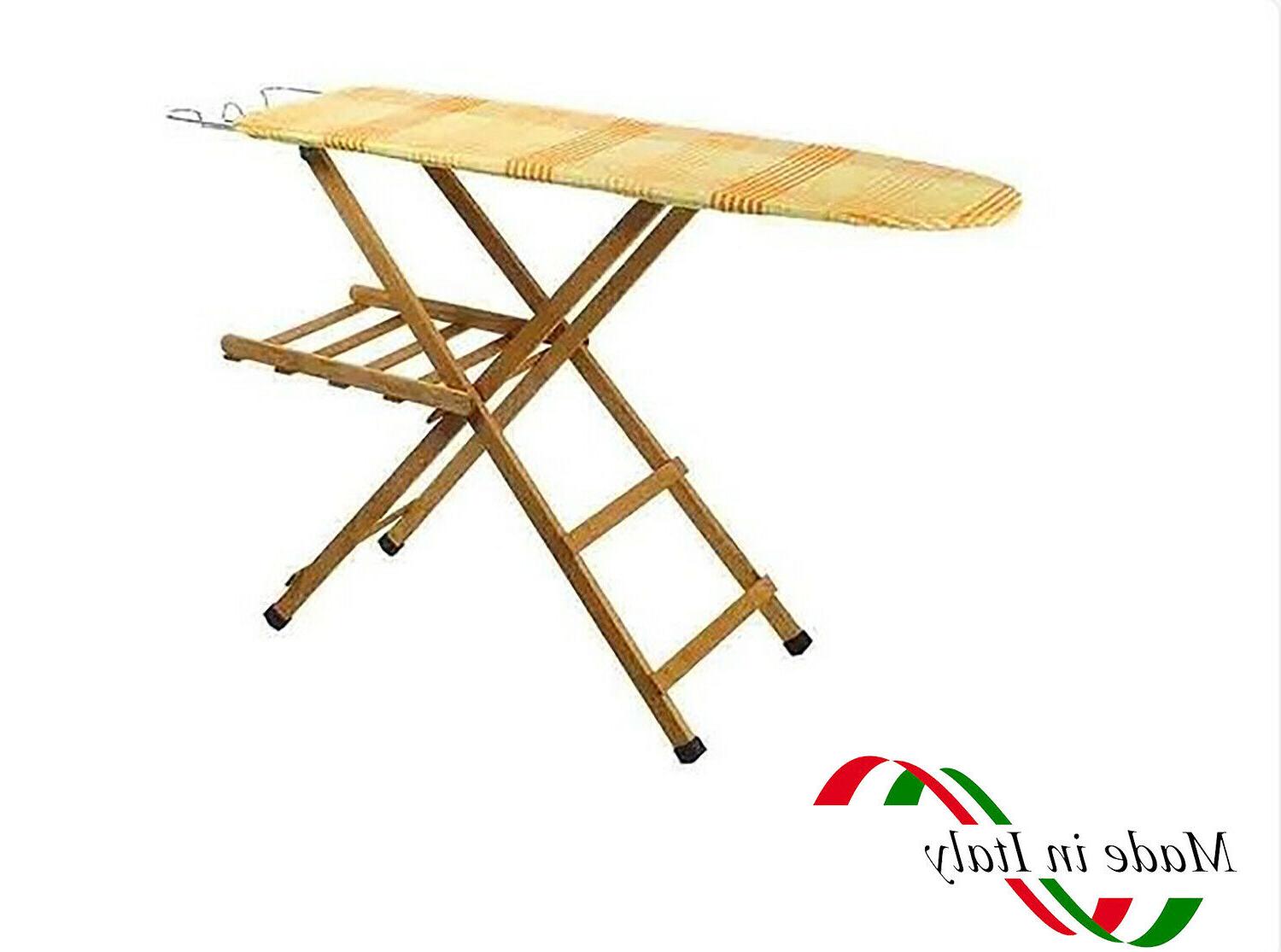 asse tavola da stiro in legno massello